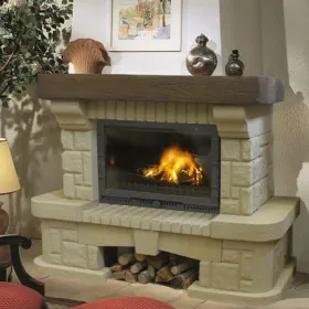 Каминная облицовка ЭЛИТ (пристенная) Каминная облицовка ЭЛИТ (пристенная)