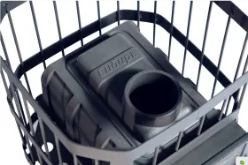 Чугунная банная печь Сибирь 15 чугунная дверца без ВТК сетка Чугунная банная печь Сибирь 15 чугунная дверца без ВТК сетка