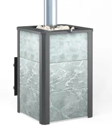 Чугунная банная печь Легенда 28 (270) талькохлорит 400х200х20 мм