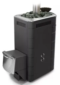 Банная печь Гейзер XXL 2017 Inox ДН ЗК ТО антрацит