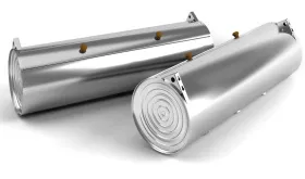 Бак ЦЕППЕЛИН 70л, выносного типа, горизонтальный, G3/4 (AISI 409)