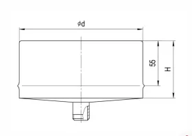 Конденсатоотвод для сэндвича (304/0,5 мм) Ф210 внутр.