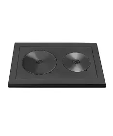 Плита Усиленная двухконфорочная 5В (460х700)