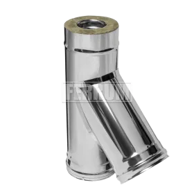 Сэндвич-тройник 135° (AISI 430/0,8+Zn) Ф200х280