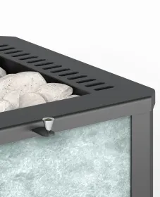 Чугунная банная печь Легенда 28 (270) талькохлорит 400х200х20 мм