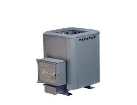 Чугунная банная печь Сибирь 15. Чугунная дверца с ВТК (конвекционная) Чугунная банная печь Сибирь 15. Чугунная дверца с ВТК (конвекционная)