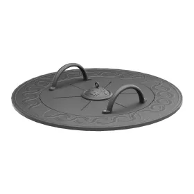 Печная круглая плита ПК-600 c КШ-400, RL38 (Ø600х100)