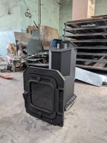 Стальная банная печь ОКТА 20 ЗК сетка, сталь 5/10 мм