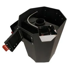 Стальная банная печь Сибирячка 24 с баком нерж 90 литров