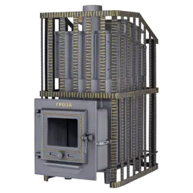 Чугунная банная печь Гроза 18 (М) Ураган