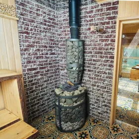 Чугунная банная печь Искандер ЗК 16 (П2)