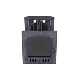 Премиальная банная печь Сибирь 40 дверка 545х545 в сетке