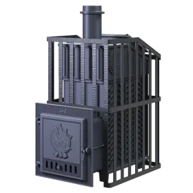 Чугунная банная печь GFS ЗК 30 Ураган