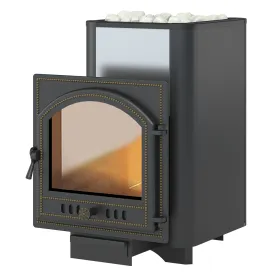 Чугунная банная печь Сенсация 28 Антрацит (205) Чугунная банная печь Сенсация 28 Антрацит (205)