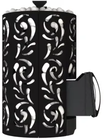 Стальная банная печь Violet World Short Window Max Pro