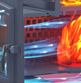 Чугунная банная печь Grom 80 (П2)