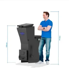 Твердотопливный котел Huntel NEO 32