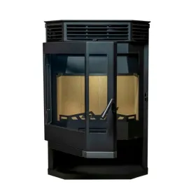 Стальная Печь-камин Ангара 12 Аква