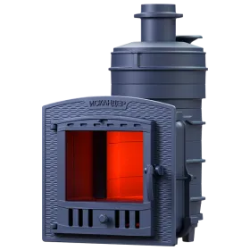 Чугунная банная печь Искандер ЗК 16 (П2)