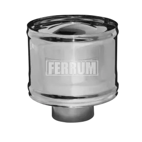 Зонт с ветрозащитой (AISI 430 0,5 мм) Ф200