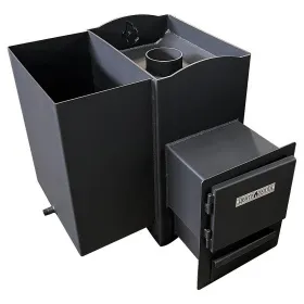 Печь банная Огонь 12 куб.м.МД + тоннель (лев бак)