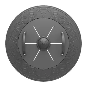 Печная круглая плита ПК-600 c КШ-400, RL38 (Ø600х100)