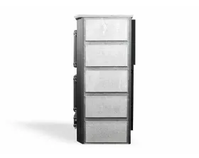 Чугунная печь-камин THERMO VULKAN  PLUS S (с камнем) Чугунная печь-камин THERMO VULKAN  PLUS S (с камнем)