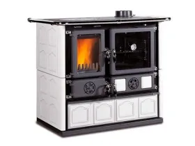 Печь-камин La Nordica ROSA 5.0 MAIOLICA - Bianco Infinity (белый)