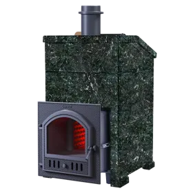 Чугунная банная печь GFS ЗК 45 (П) Президент 1150/50 Серпентинит