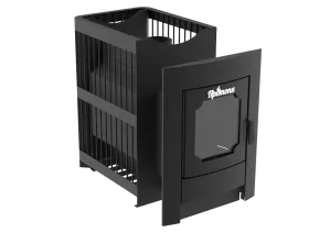 Стальная банная печь Сетка 14С