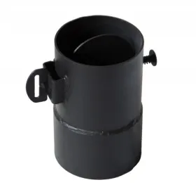 Переходник с шибером горизонтальный ф 150 мм круглый круглый Переходник с шибером горизонтальный ф 150 мм круглый круглый