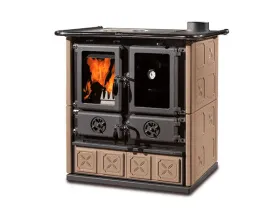 Печь-камин La Nordica Rosetta 5.0 Maiolica - Tortora (тортора)