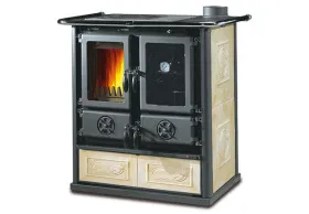 Печь-камин La Nordica Rosetta 5.0 Ceramica Liberty - Pann (бежевый)