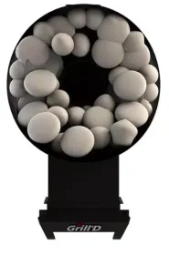 Стальная банная печь Aurora Mini Long (дверца со стеклом)