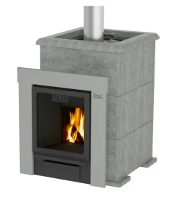 Банная печь Костер DS 22 Релакс талькохлорит