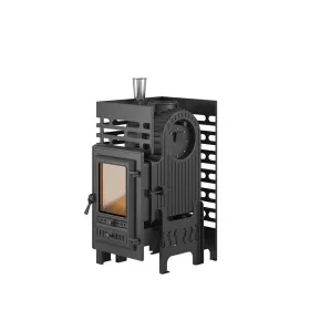 Чугунная банная печь ASTON Шторм б/в