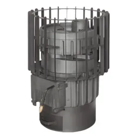 Чугунная банная печь Alma с сеткой