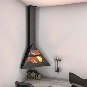 Стальная печь-камин Равелин