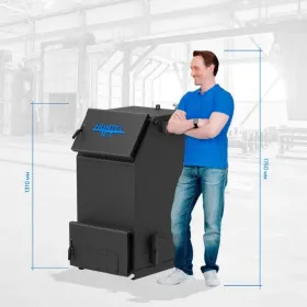 Твердотопливный котел Huntel JET 80