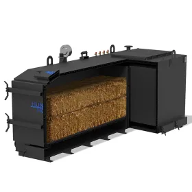 Промышленный твердотопливный котел Huntel Hot BIO 350