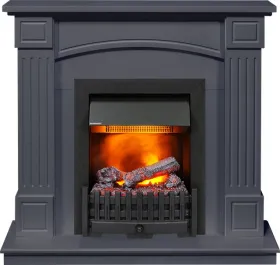 Каминокомплект Boston - Серый графит (Высота 925см) с очагом Danville Black FB2