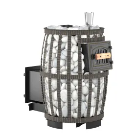 Чугунная банная печь Легенда Русский пар Ковка 18 (271)