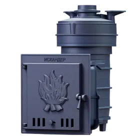 Чугунная банная печь Искандер ЗК 18 Pro