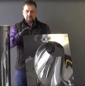 Крышная разделка угловая Ф280 mm