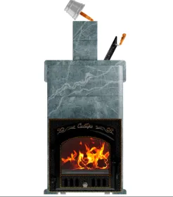 Премиальная банная печь Сибирь 40 ЗК дверка 545х545 в облицовке Президент талькомагнезит Премиальная банная печь Сибирь 40 ЗК дверка 545х545 в облицовке Президент талькомагнезит