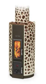 Печь-камин Сафари, беж