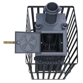 Чугунная банная печь Grom 40 (П2) Ураган