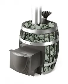 Банная печь Саяны II Мини Inox ДА ЗК