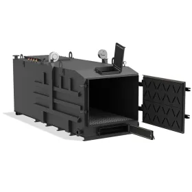 Промышленный твердотопливный котел Huntel Hot BIO 350