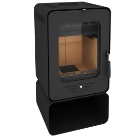 Стальная печь-камин Лава 6